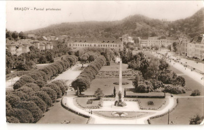 CPI (B2238) BRASOV. PARCUL PRIETENIEI, EDITURA MERIDIANE, CIRCULATA , STAMPILE, RPR foto