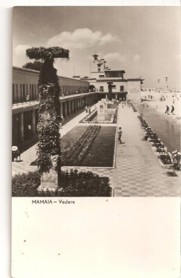 CPI (B2322) MAMAIA. VEDERE, CIRCULATA 1960, STAMPILE, TIMBRU, RPR foto