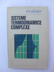 Sisteme termodinamice complexe foto