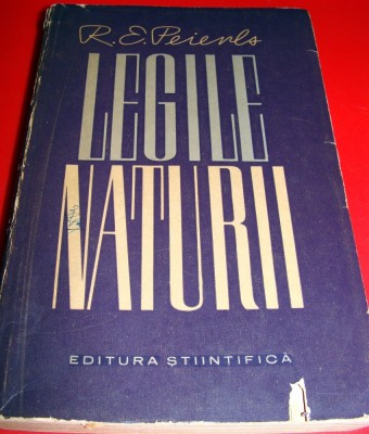 LEGILE NATURII - R.E. Peierls foto