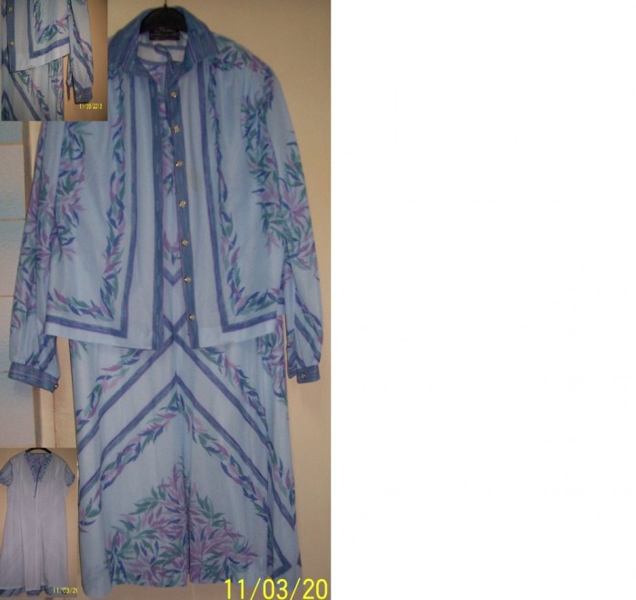 COMPLEU ROCHIE+JACHETA dama, mar 48, a brandului german GO-KLEID