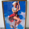 Tablou cu o poza Vintage &quot; in the wind . . . &quot; ( 44cm X 32cm )