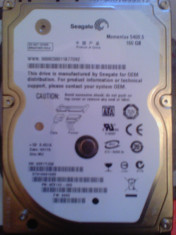 Hard Disk HDD SATA laptop notebook 160 GB Seagate foto