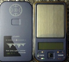 CANTAR Mini BIJUTERII de precizie cu 2 zecimale 0.01g (de buzunar) foto