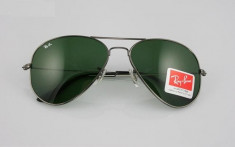 OCHELARI DE SOARE RAY BAN AVIATOR 3026 Lentile sticla foto