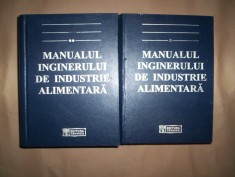 Manualul inginerului de industrie alimentara(volumul 1+2)-Constantin Banu foto