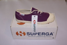 Adidasi Dama - SUPERGA --- Marimea 36 - Originali - Aubergine foto