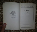 Leslie Stephen (tatal V. Woolf) SWIFT Ed. Macmillan 1931 cartonata