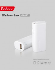 Baterie Externa ELFIN POWER BANK Apple iPhone 4 4S 5 iPad iPod Samsung Galaxy S Blackberry HTC Kindle Sony PSP Nintendo by Yoobao Originala 2200mAh foto