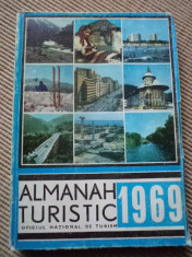 almanah turistic 1969 oficiul national de turism hobby arta cultura ilustrat foto