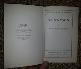 Sir Alfred Lyall TENNYSON Ed. Macmillan 1930 cartonata