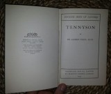 Sir Alfred Lyall TENNYSON Ed. Macmillan 1930 cartonata