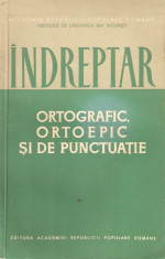 Indreptar ortografic,ortoepic si de punctuatie foto