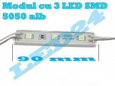 MODUL CU 3 LED LED-URI SMD 5050 ALB 12V foto