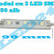 MODUL CU 3 LED LED-URI SMD 5050 ALB 12V