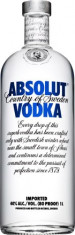 STICLA GOALA CU DOP ABSOLUT VODKA 1L , 1000 ML , IMPECABILA ! foto