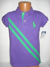 Tricou Original Polo Ralph Lauren fete 6 ani- 100% Autentic foto