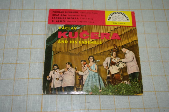 Vaclav Kucera and his ensamble - disc vinil 7 inch - 45 rpm