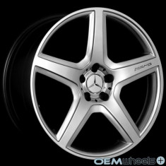 JANTE AMG 20&amp;quot; S-KLASS 4 MATIC 4 BUC ORIGINALE OEM + 4 CAUCIUCURI !! 2999 RON !! foto