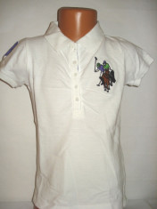 Tricou Original US POLO ASSN fete 6 ani - 100% Autentic foto