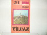 V&icirc;lcan colecția Munții Noștri 21 cu harta Nae Popescu 1979 032