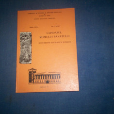 LAPIDARUL MUZEULUI BANATULUI MARIUS MOGA ,ION I RUSSU