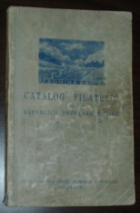 CATALOG FILATELIC AL R.P.R. 1957 (TOATE EMISIUNILE DIN PERIOADA 1948-1956) foto