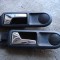 Vand maner interior stanga+dreapta usi spate crom VW Golf 4