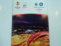 Program fotbal STEAUA Bucuresti - SSC NAPOLI 30.09.2010 foto