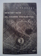Materiale din industria imbracamintei - A. Naupert / C29G foto