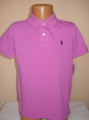 Tricou original Polo Ralph Lauren fete 5 ani foto