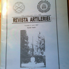 revista artileriei anul 1,nr. 1 (numar festiv ) - din anul 1998