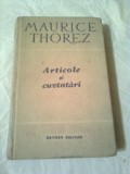 ARTICOLE SI CUVANTARI ~ MAURICE THOREZ