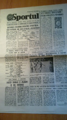 ziarul sportul 4 decembrie 1982 (meciul de fotbal italia-romania ) foto