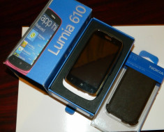 Nokia Lumia 610 , nou cu garantie 2 ani + husa foto