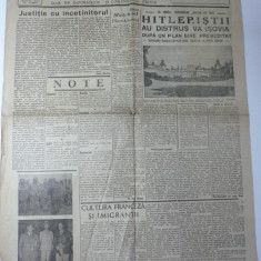 VICTORIA - ZIAR DE INFORMATIE SI COMENTARIU CRITIC - 30 OCTOMBRIE 1945 - REDACTOR SEF G.IVASCU