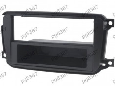 Rama adaptoare Smart ForTwo,negru, 2 DIN, cu sertar foto