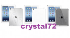 Livrare gratuita!!! Husa / carcasa termorezistenta crystal case pentru iPad 2, iPad 3 sau iPad 4, calitate + laveta microfibra foto