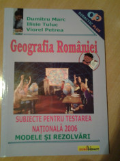 Geografia Romaniei - Subiecte pentru testarea nationala 2006 foto