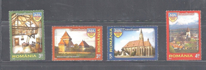 ROMANIA 2013 - DESCOPERITI ROMANIA - TRANSILVANIA, MNH - LP 1971