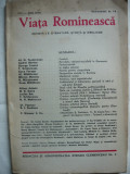 Viata Romaneasca - Nr. 7-8 ( iulie - august ) - 1936