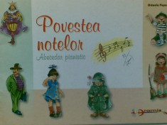 (A-4) OCTAVIA POPESCU - POVESTEA NOTELOR, ABECEDAR PIANISTIC foto