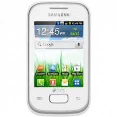 Telefon mobil Samsung S5302 Galaxy Pocket Duos Dual SIM White foto