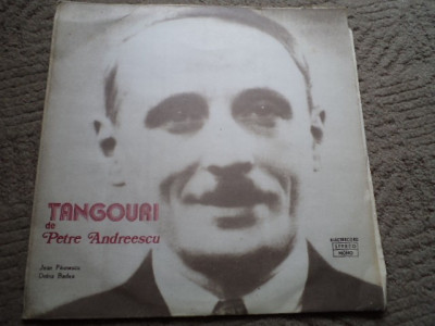 tangouri de petre andreescu jean paunescu doina badea disc vinyl lp muzica tango foto