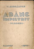 V. Ciocalteu - Adanc impietrit - cu autograf - 1932