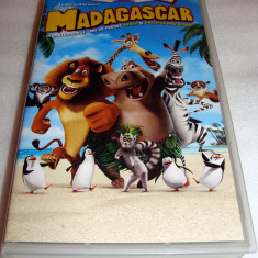 MADAGASCAR VHS - Desene Animate - Ben Stiller / Chris Rock / David Schwimmer / Jada Pinket Smith