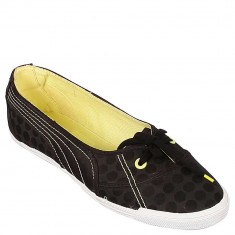 balerini Puma Crete Ballerina Dot 35018302, ORIGINALI, textil, negru foto