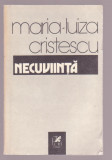 Maria-Luiza Cristescu - Necuviinta, 1984