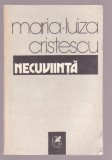 Maria-Luiza Cristescu - Necuviinta