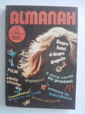 Almanahul Viata romaneasca 1985 foto